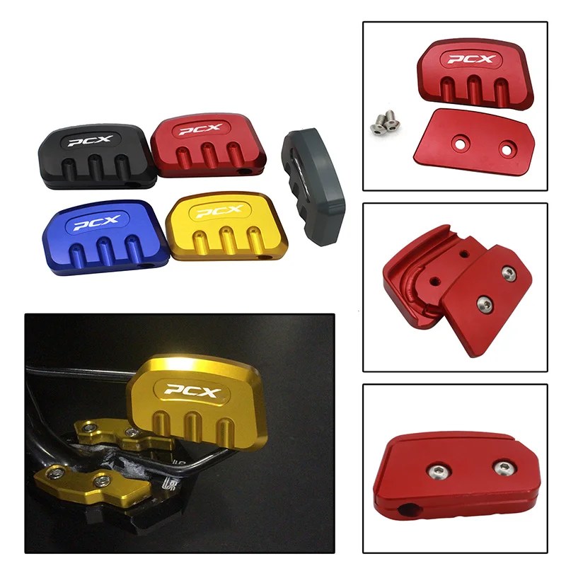 

For HONDA PCX 150 PCX 125 2019 2020 Side Stand Pad Extension Support Plate CNC Aluminum alloy Motorcycle stand