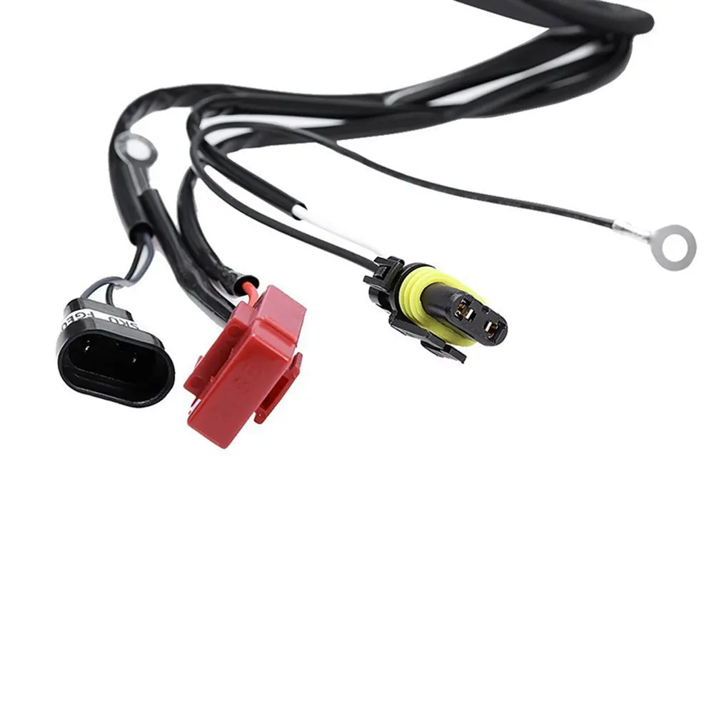 

12V 55W 9005 9006 Bulb Strengthen Line Multifunction HID Xenon Controller Cable Relay Harness Car Headlight Wiring Kit