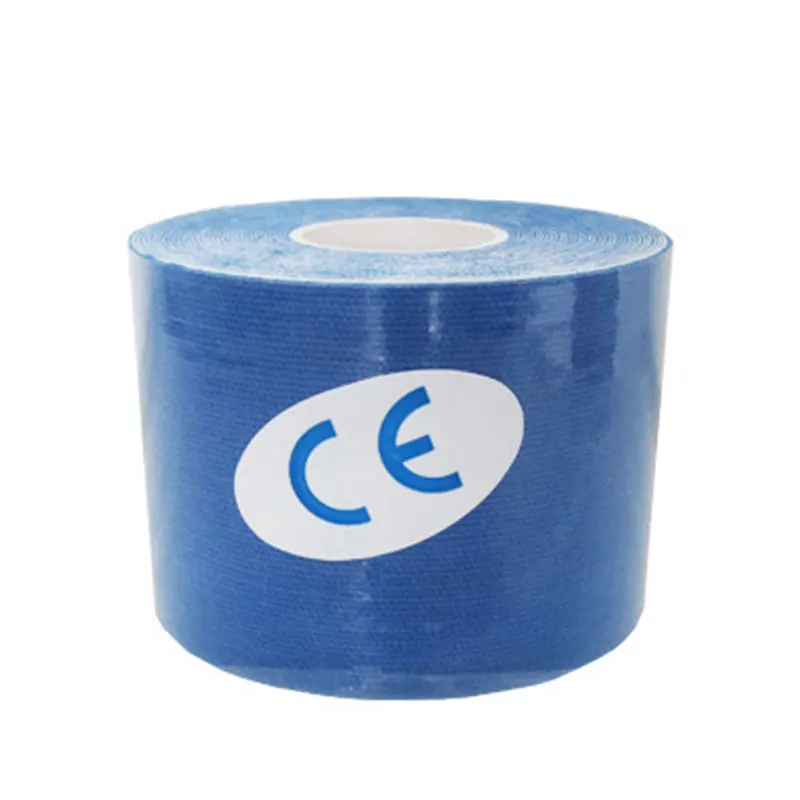 Taping Muscular Kinesiological Tape Therapy Stickers Cotton 3.8cm5m Multi-Color - Цвет: dark blue