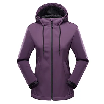

Women Winter Waterproof Jacket Warm Fleece Softshell Jacket Hunting Windbreaker Outdoor Camping Trekking Skiing Hiking Jackets