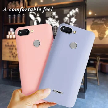 

for Xiaomi Redmi 6 Cover Silicone Soft Case TPU Back Phone Cases for Xiaomi Redmi6 Redmi 6 Case Bumper for xiaomi redmi 6 Fundas