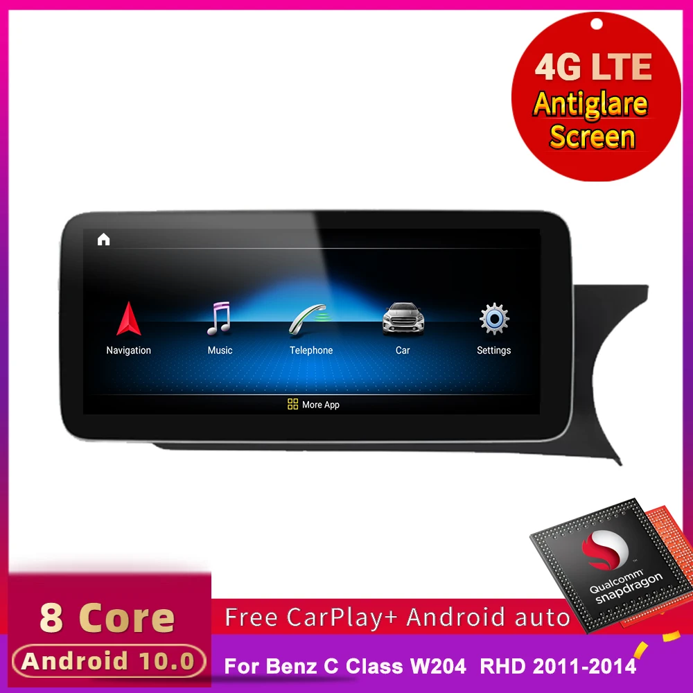 Автомобильная Мультимедийная система Android 10 0 4 + 64 ГБ автомобильный dvd плеер авто