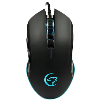 

Professional 6 Buttons Gaming Mouse USB Wired Ergonomic Colorful Backlight Optical Compact ABS