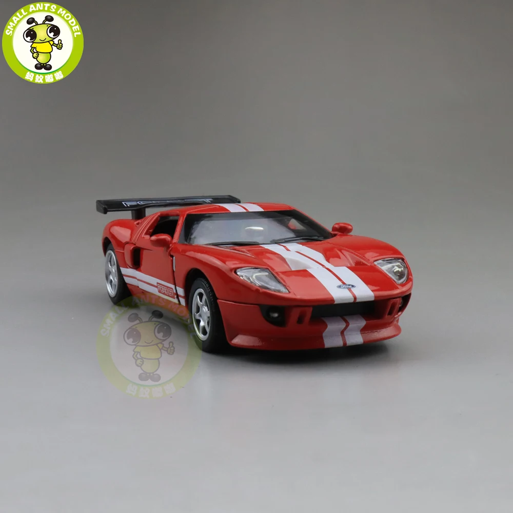 1/32 Ford GT 2006 литая модель автомобиля игрушки для детей Детское звуковое освещение Вытяните назад Подарки для мальчиков девочек