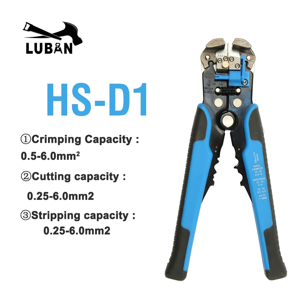 HS-D1 D4 кабель для зачистки проводов резак щипцы автоматический многофункциональный TAB терминал обжимной зачистки плоскогубцы инструменты для разъема