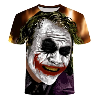 

2020 Horror Movie It Penny Wise Clown Clothes 3D print Men / Women T-shirt Hip Hop Streetwear T-shirt Cool Boys Clothing