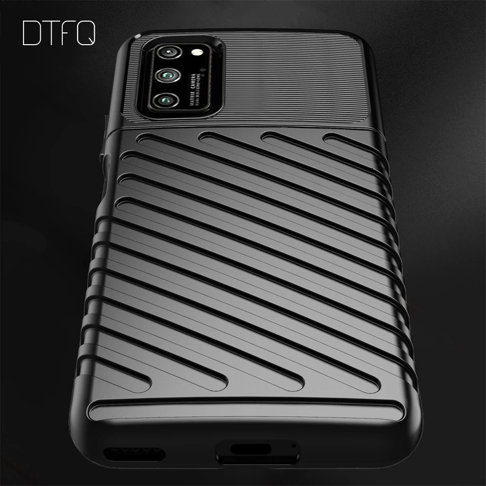 Rugged Case for Honor V30 Heavy Duty Protection Soft TPU Cover Matte Silicone Shockproof Huawei Pro V 30 |