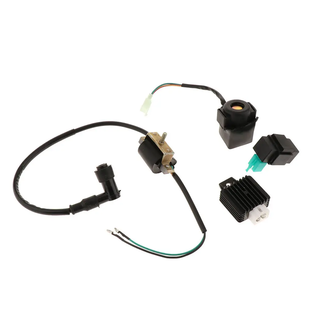 Performance Ignition Coil + AC CDI Starter Relay Solenoid for 90cc ATV | Автомобили и мотоциклы