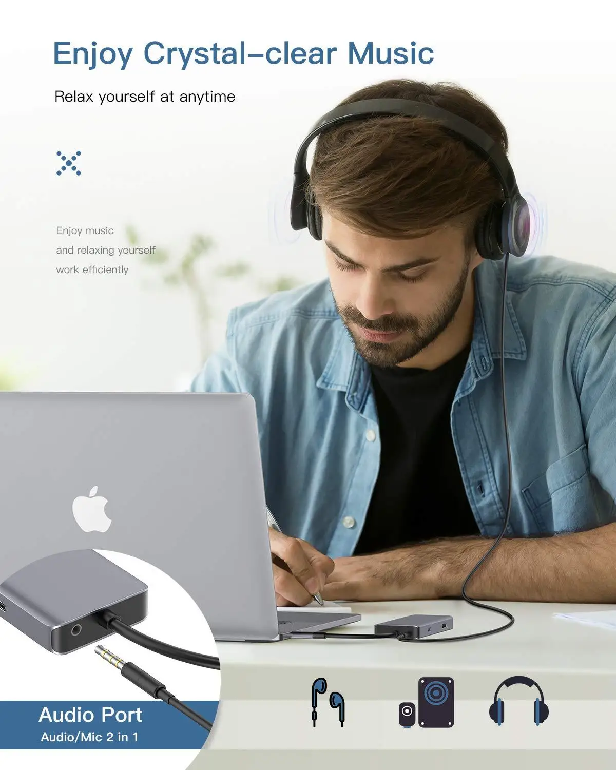 IREALTHINK usb type-C концентратор HDMI/RJ45 адаптер Macbook Pro Аксессуары док-станция USB-C type C 3,1 сплиттер usb-хаб