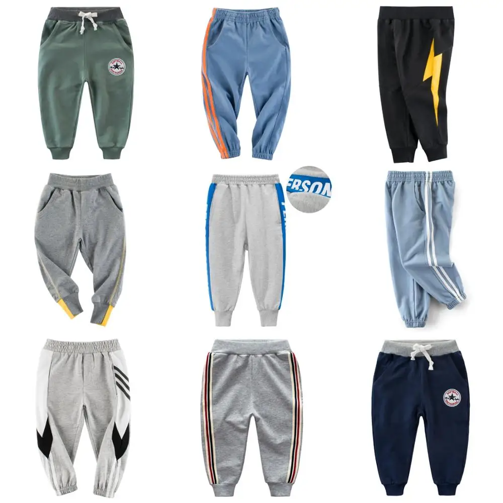 Pantalones Jogger para niños de años, longitud completa, 23 estilos disponibles, ropa inferior para niño, pantalón largo, ropa para niños de dibujos animados de algodón BP502 - AliExpress Madre y niños