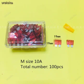 

Automotive universal hybrid insurance car insert chip fuse mini small medium flat foot fuse insert CD50 Q04