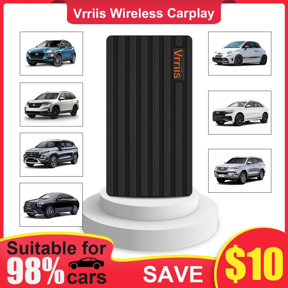 Беспроводной USB адаптер Vrriis для автомобиля переходник Cadillac Mazda Porsche Kia Acura Volkswagen Volvo
