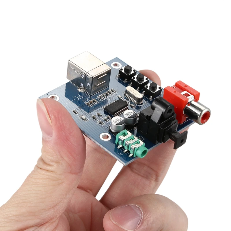 PCM2704USB звуковая карта DAC декодер USB вход коаксиальный волокно HIFI звуковая карта декодер fever