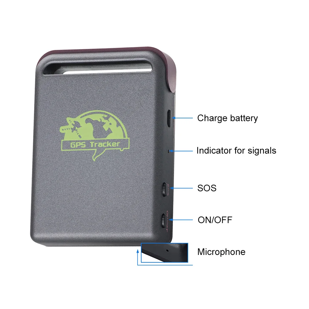 TK102B автомобильный gps GSM GPRS трекер в режиме реального времени устройство отслеживания локатора