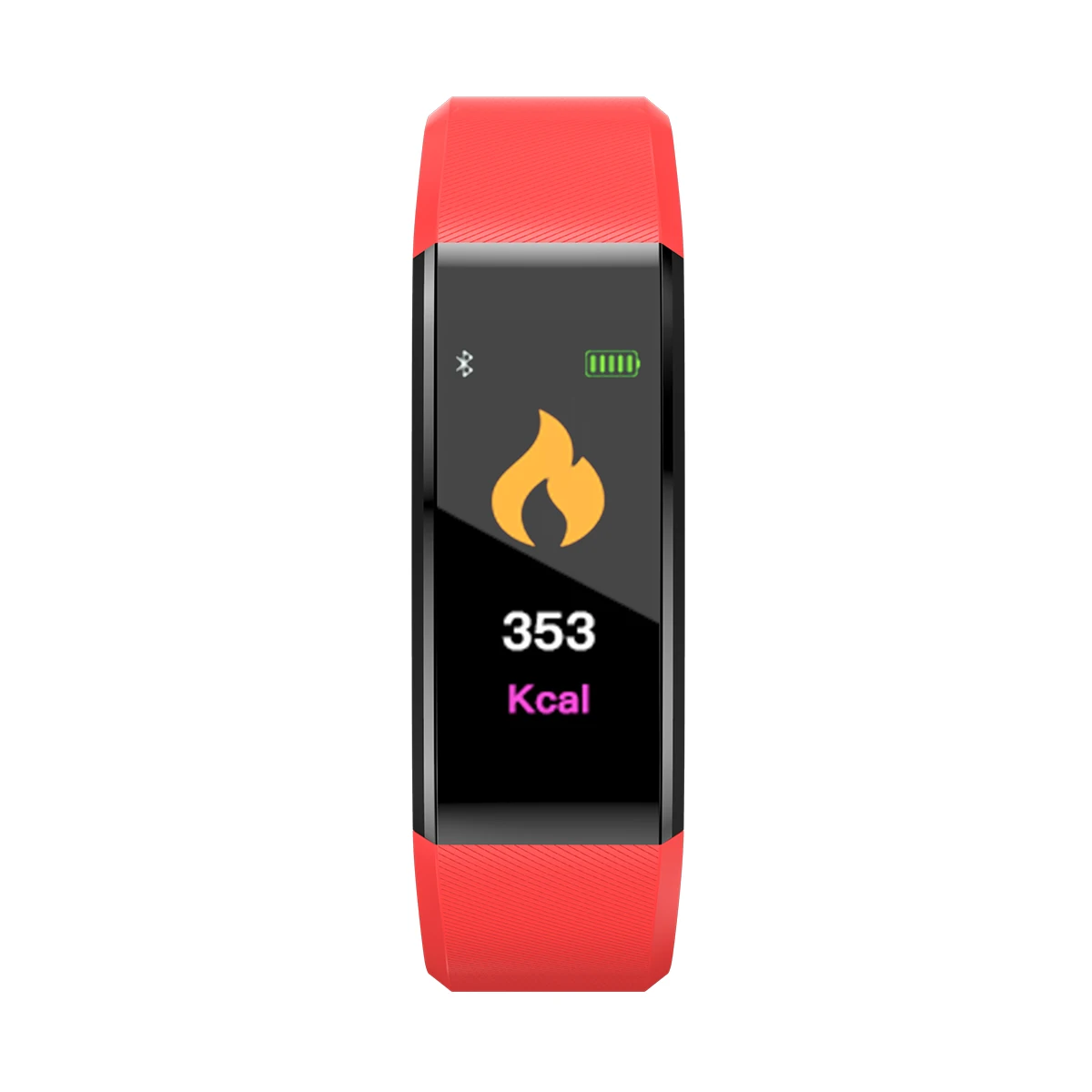 Цифровые часы для женщин монитор сердечного ритма спортивные часы для Ios Android будильник Relojes Para Mujer Ins/Twitter/Facebook - Цвет: Red