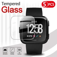 9H Premium Gehärtetem Glas Für Fitbit Versa & Versa Lite Smartwatch Screen Protector Film Zubehör (Nicht für Versa 2)