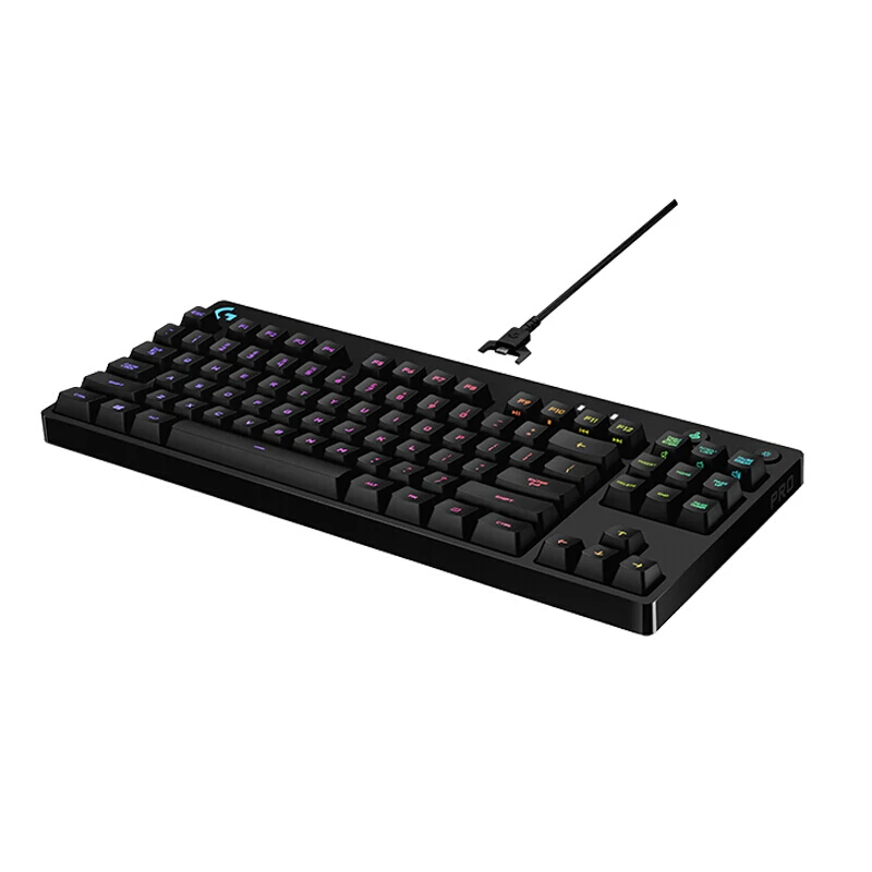 Оригинальная Проводная игровая Механическая эргономичная клавиатура Logitech G Pro X с