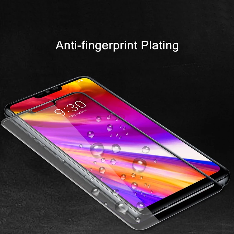 For-LG-G7-Tempered-Glass-anti-fingerprint