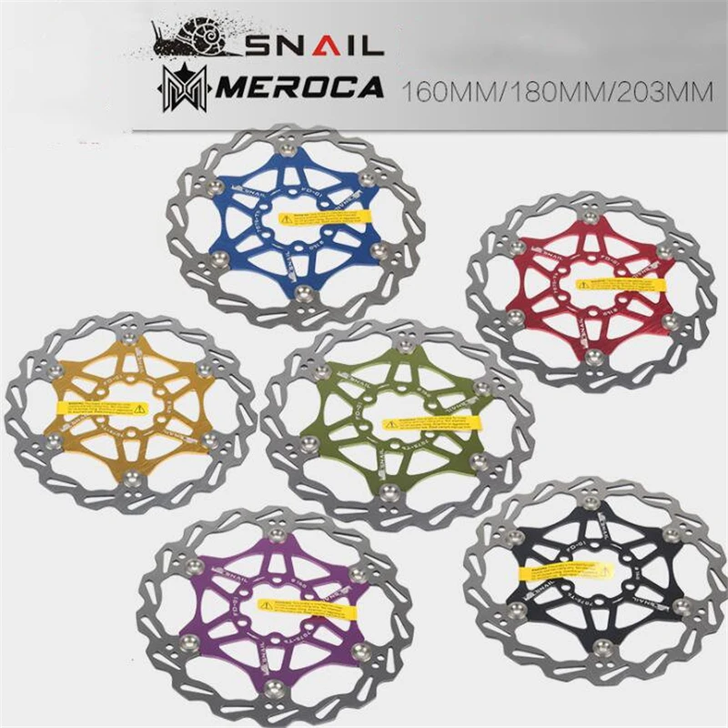 Bike Bicycle Disc Brake Rotor Floating MTB For SHIMANO 160mm 180mm 203mm | Спорт и развлечения