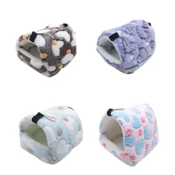 

Winter Guinea Pig Hog Hamster Nest Bed Squirrel Chinchilla Warm Hammock Cage C63B