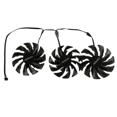 100 мм PLD10015B12H T129215BU GPU кулер для GIGABYTE GTX 1070 Xtreme Edition AORUS GTX 1080 GTX1080Ti 8G 11 Гбит/с vga-карта охлаждения - Цвет лезвия: Triple PLD10015B12H