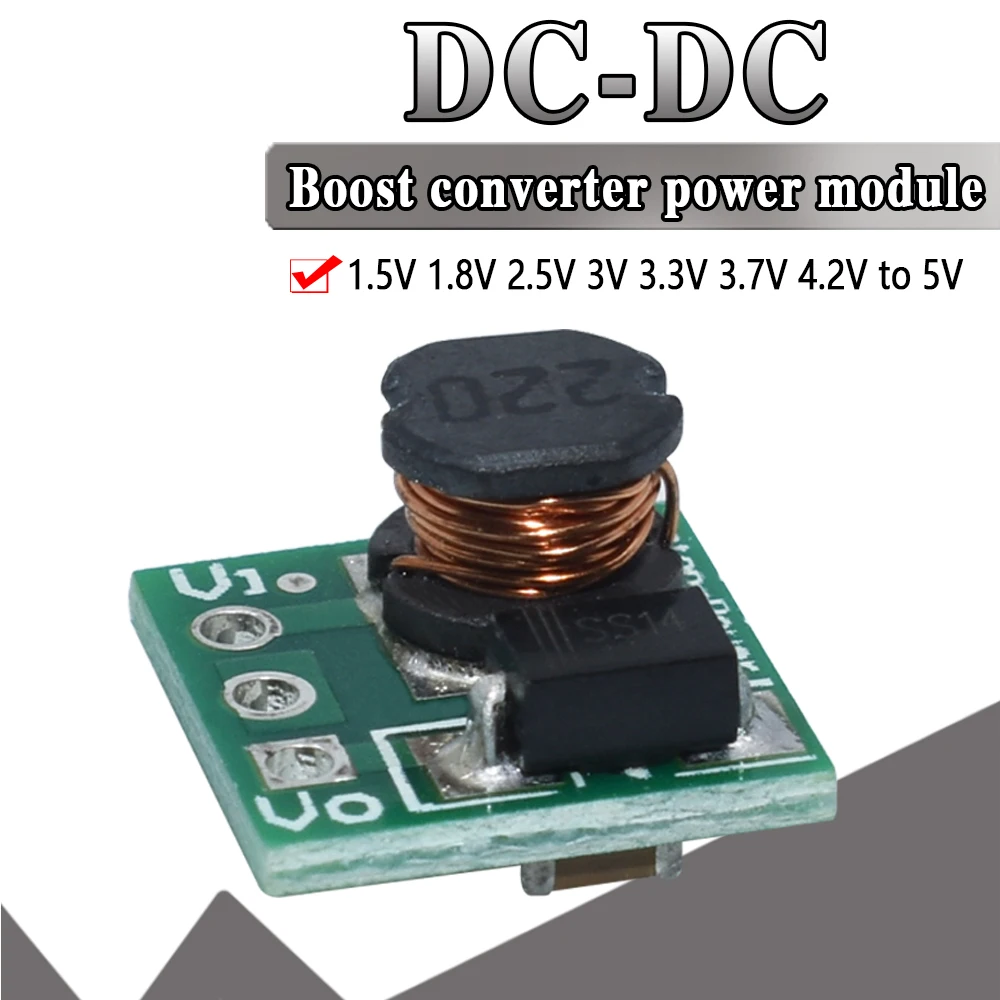 Wavgat 0.9-5V A 5V Dc-Dc Modulo Di Alimentazione Step-Up Scheda Convertitore Boost Di Tensione 1.5V 1.8V 2.5V 3V 3.3V 3.7V 4.2V A 5V