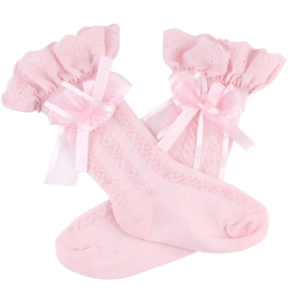 1PC Sock Air Conditioning Summer Cute Sweet Lace Cotton Warm And Comfortable Socks Baby Kids Girls Toddlers High Socks Fashion