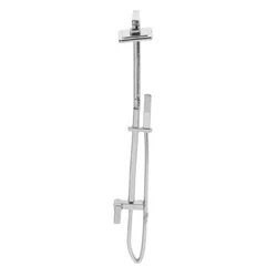 Pommeau de bain douche Miniature, échelle 1/12, pour maison de poupée, avec tuyau, accessoires de salle de bain, 1 pièce 