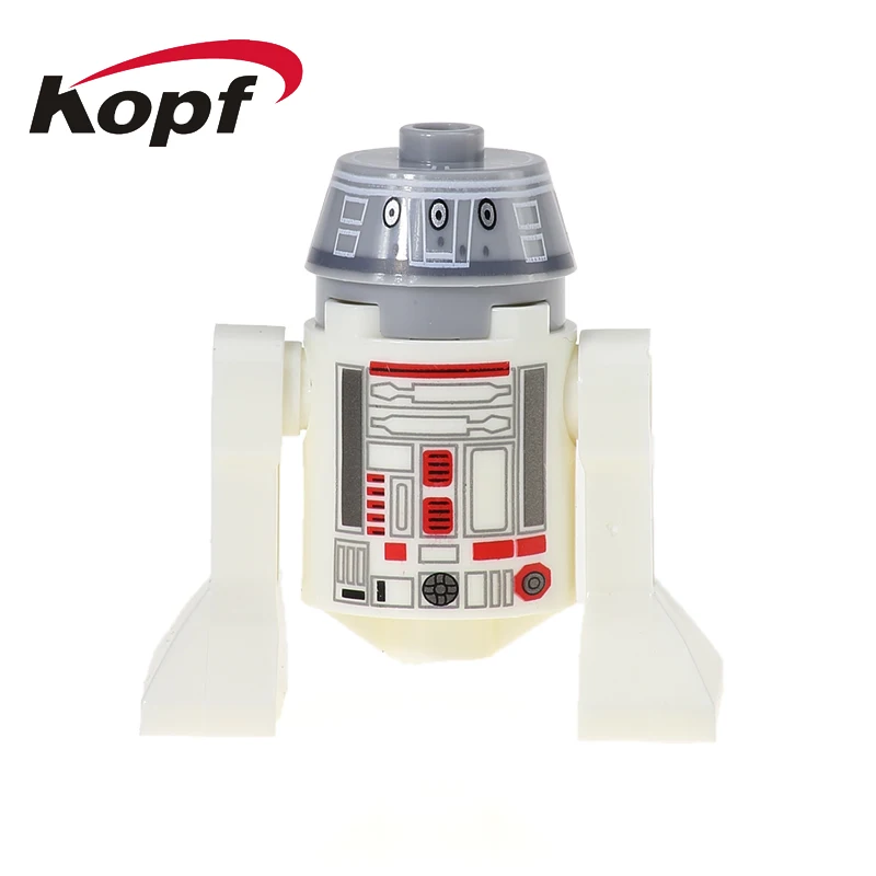 525 Without Box Один Space Wars мини BB8 BB-8 с черный, красный серый синий Цвет силы пробудить строительные блоки Детский подарок игрушки D1000 - Цвет: 525 Without Box