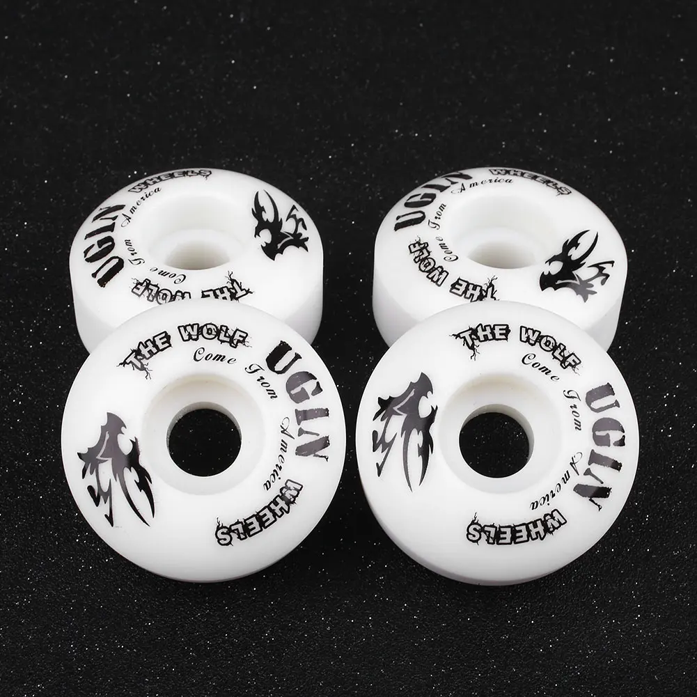 Скейтборд Whee Pro PU 52 мм белый анти шок необходимости детей