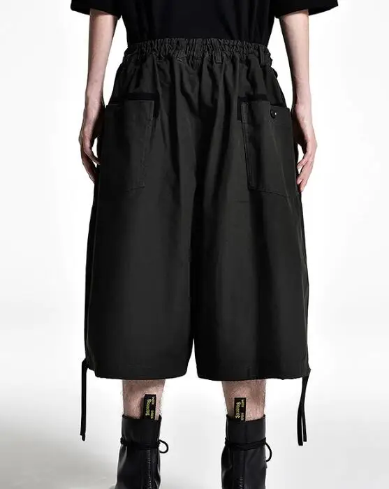 S-6XL, хит, летние мужские, новые, модные, персонализированные, большие размеры, customizatio, с закрытым ремешком, эластичные, широкие брюки
