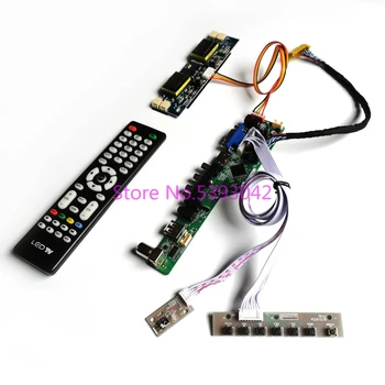 

Fit M190EG01 V.0/V.1/V.2/V.3 analog signal 4CCFL VGA HDMI AV USB Remote TV 30Pin LVDS 1280*1024 LCD display controller board kit