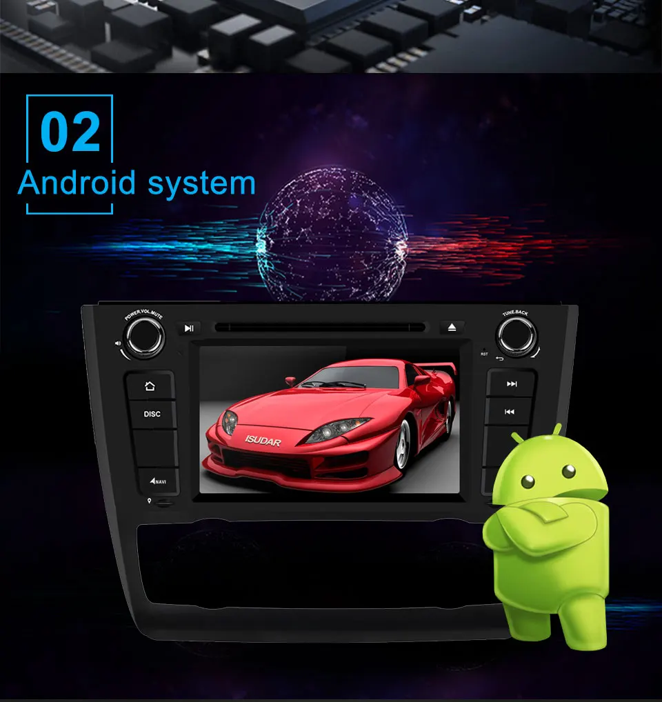 Flash Deal Car DVD Touch Screen Car Radio Two Din Bluetooth Car Multimedia Player Stereo For BMW 1 Series 120i 125i E81 E88 2004-2011 2