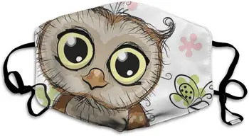 

Mouth Mask For Daily Dress Up, Helloow Owl Anti-dust Mouth-Muffle, Washable Reusable Holiday Half Face Masks For Mens And Womens