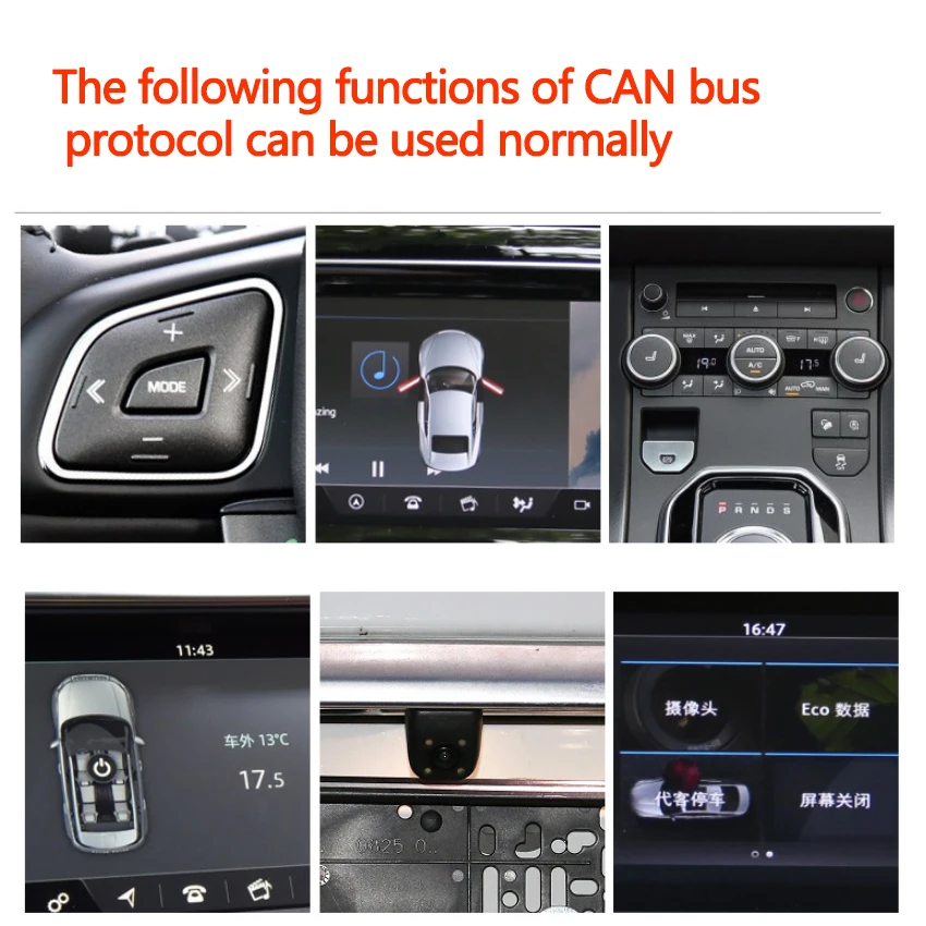 For Land Rover Jaguar XFXFL Car radio Android multimedia player Car touch screen GPS Navigation Support Carplay Bluetooth 5