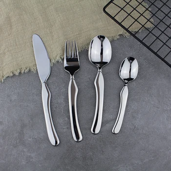 

Stainless Steel Cutlery Portable Eco Friendly Kids Spoon Fork Set Reusable Cutlery Vajilla Completa Dining Tableware DB60DC