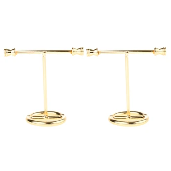 

Gold earring rack jewelry organizer holder display stand Small Size