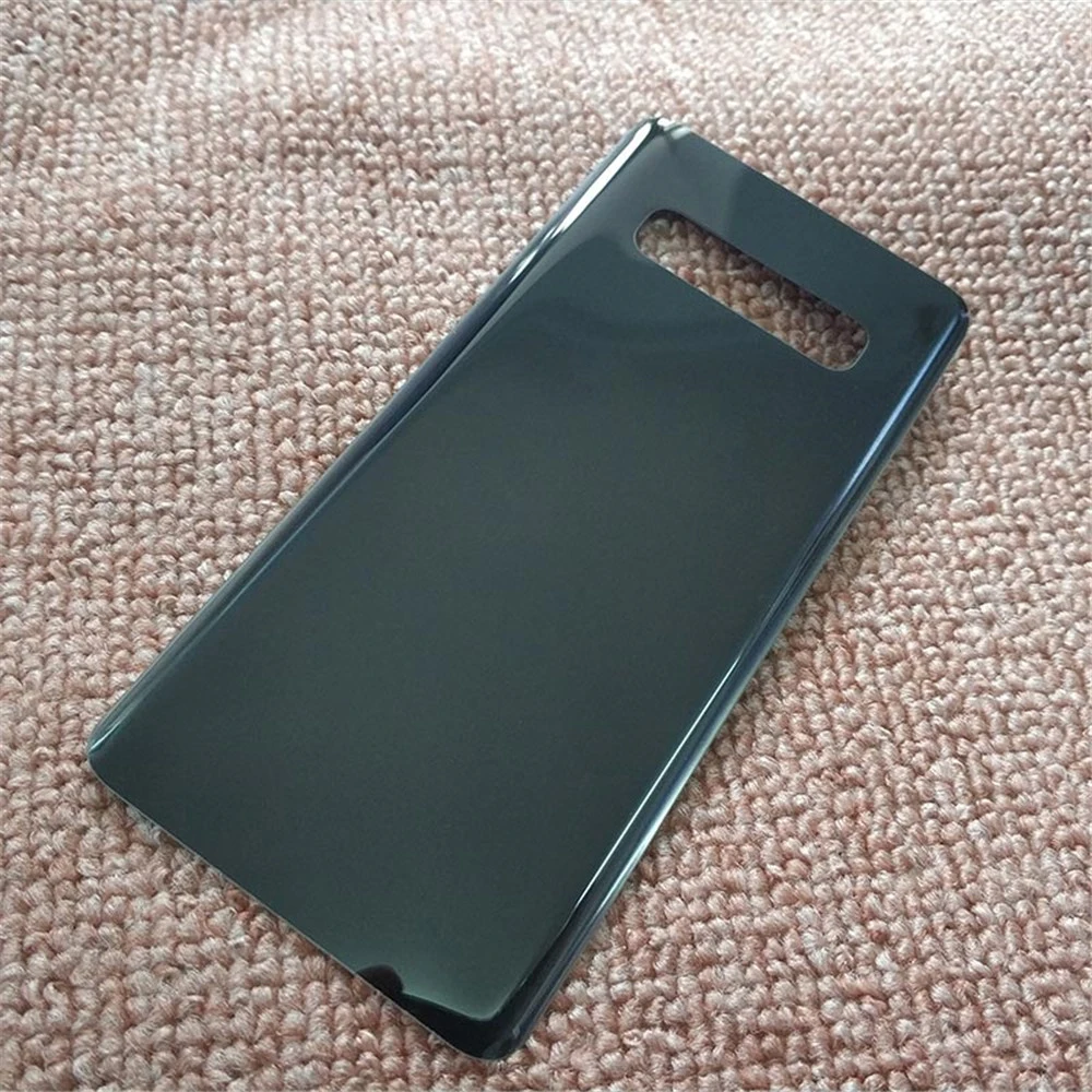 Новинка, для samsung Galaxy S10 Plus S10+ задняя крышка чехол для батареи стеклянная крышка корпуса. Задняя крышка двери для samsung S10Plus