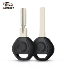 Dandkey резервный транспондер чип-ключ для автомобиля в виде ракушки для BMW 3 5 6 7 серия X3 X5 Z3 Z4 Z8 для E36 E34 E38 HU92 HU58 необработанное лезвие