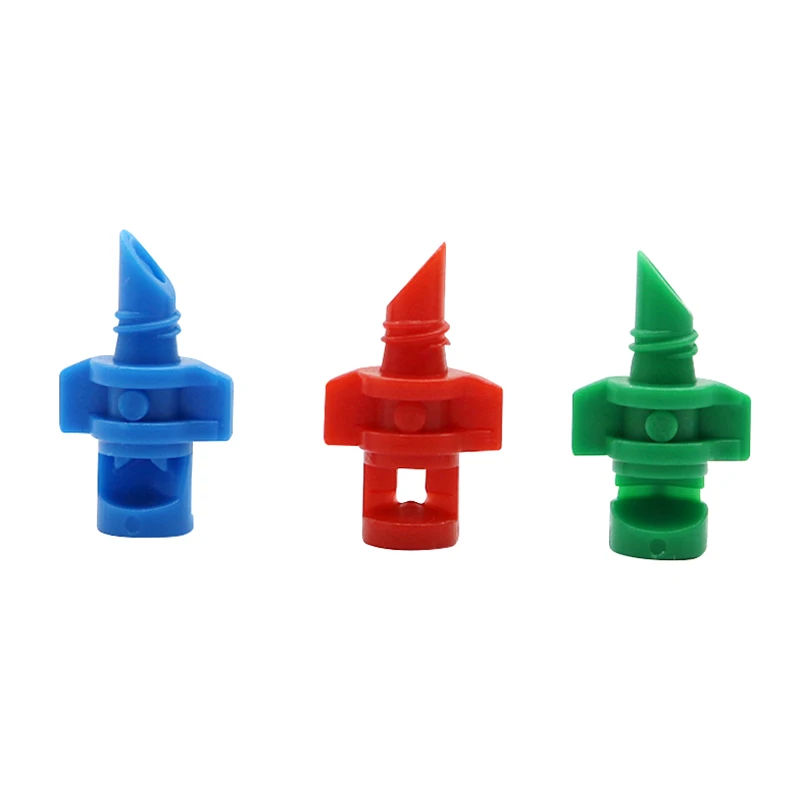 50 Pcs Garden Irrigation Simple Refraction nozzle Watering Flower Mist Nozzle Threaded connection 90/180/360 Degrees Sprayer | Дом и сад