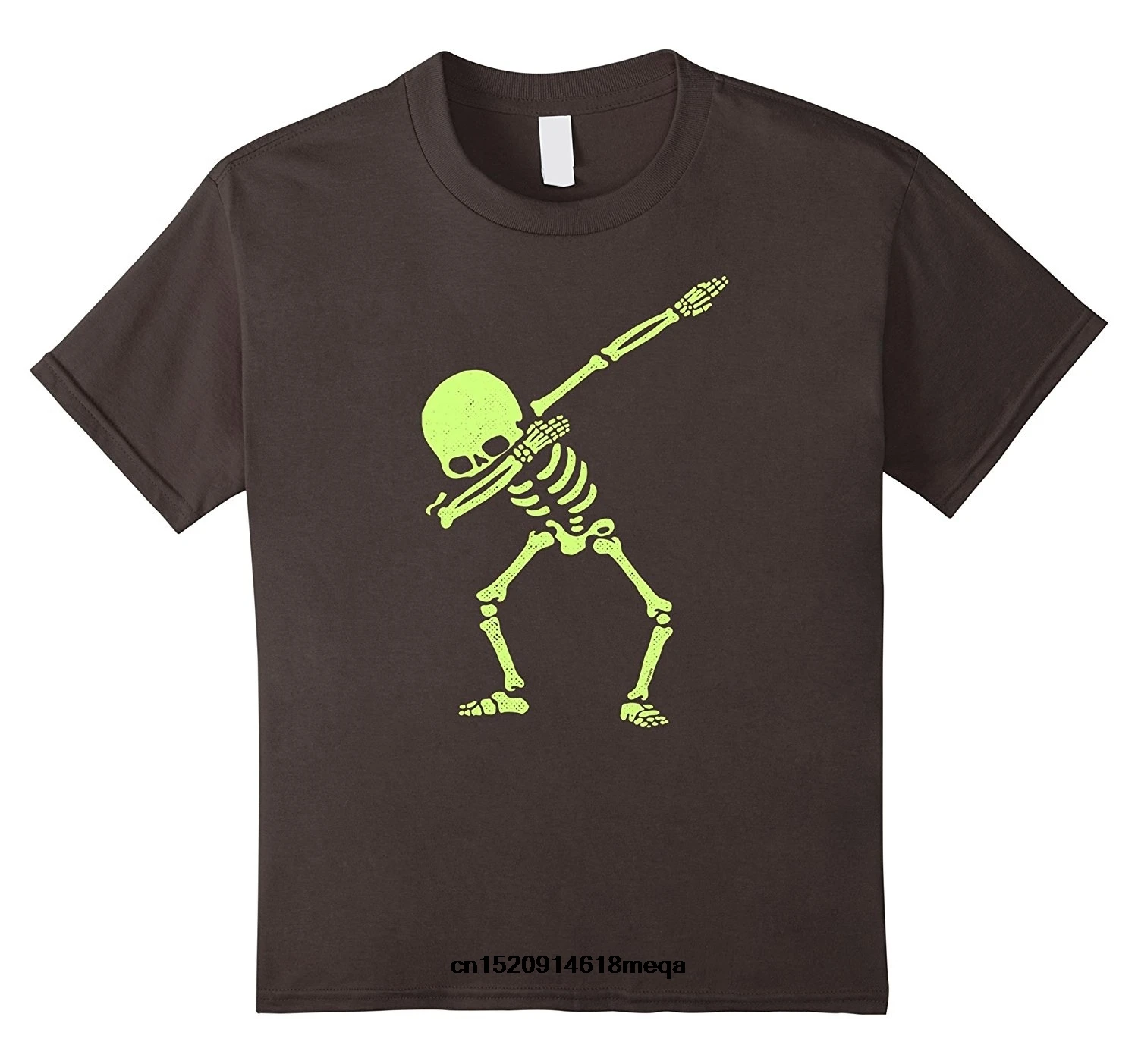 Забавные футболки модная мужская футболка Skeleton Dab в стиле хип-хоп с черепом для