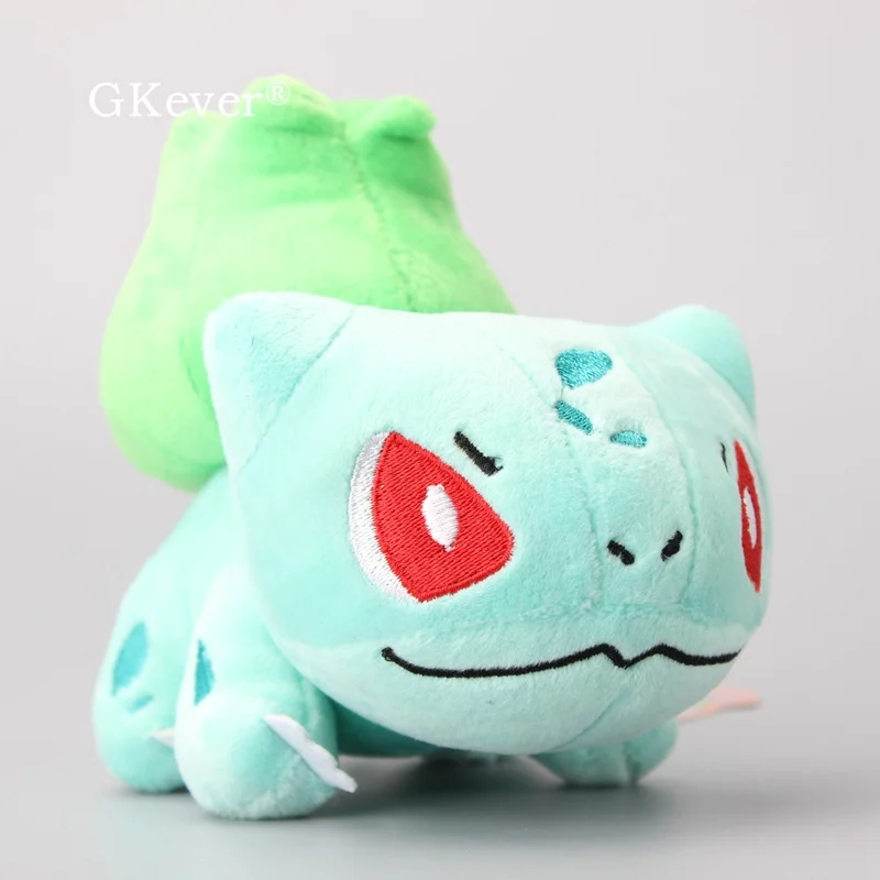 16x14 см аниме Peluche стиль мультфильм Bulbasaur Мягкие плюшевые куклы игрушки для детей подарок на день рождения