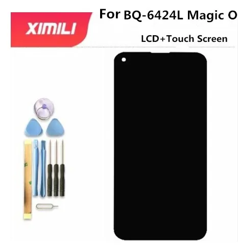 ЖК-дисплей и дигитайзер сенсорного экрана в сборе для BQ Mobile BQ-6424L Magic O, для BQ 6424L, Замена + инструменты, 100% оригинал