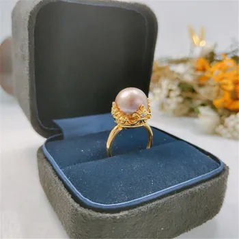 

Pearl Ring Settings, Fashionable Ring Findings, Adjustable Size 925 Silver Ring Jewelry DIY making No Pearl Free Shipping