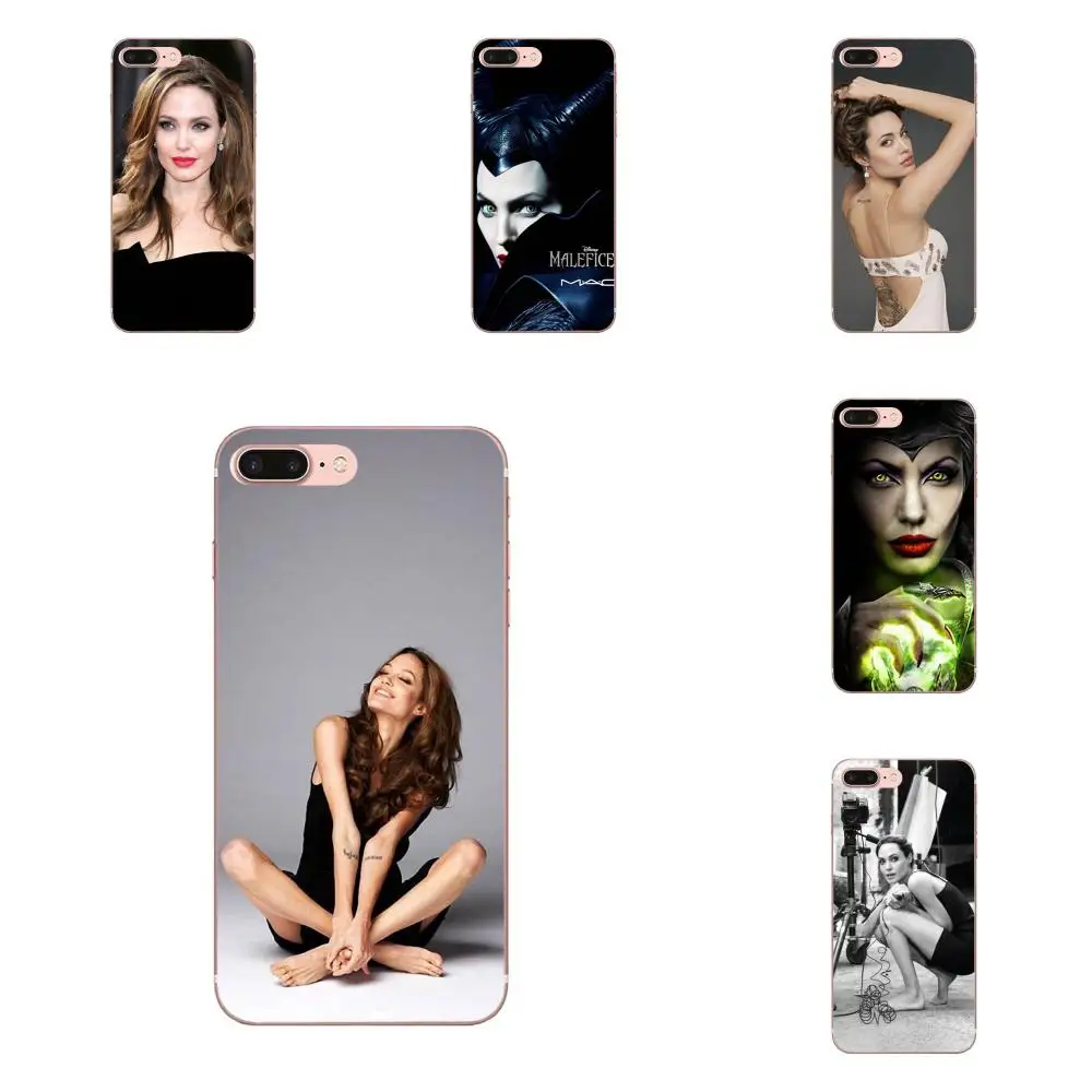 Роскошные мягкие чехлы Angelina Jolie для huawei P7 P8 P9 P10 P20 P30 Lite Mini Plus Pro Y9 Prime P Smart Z 2018 2019 |