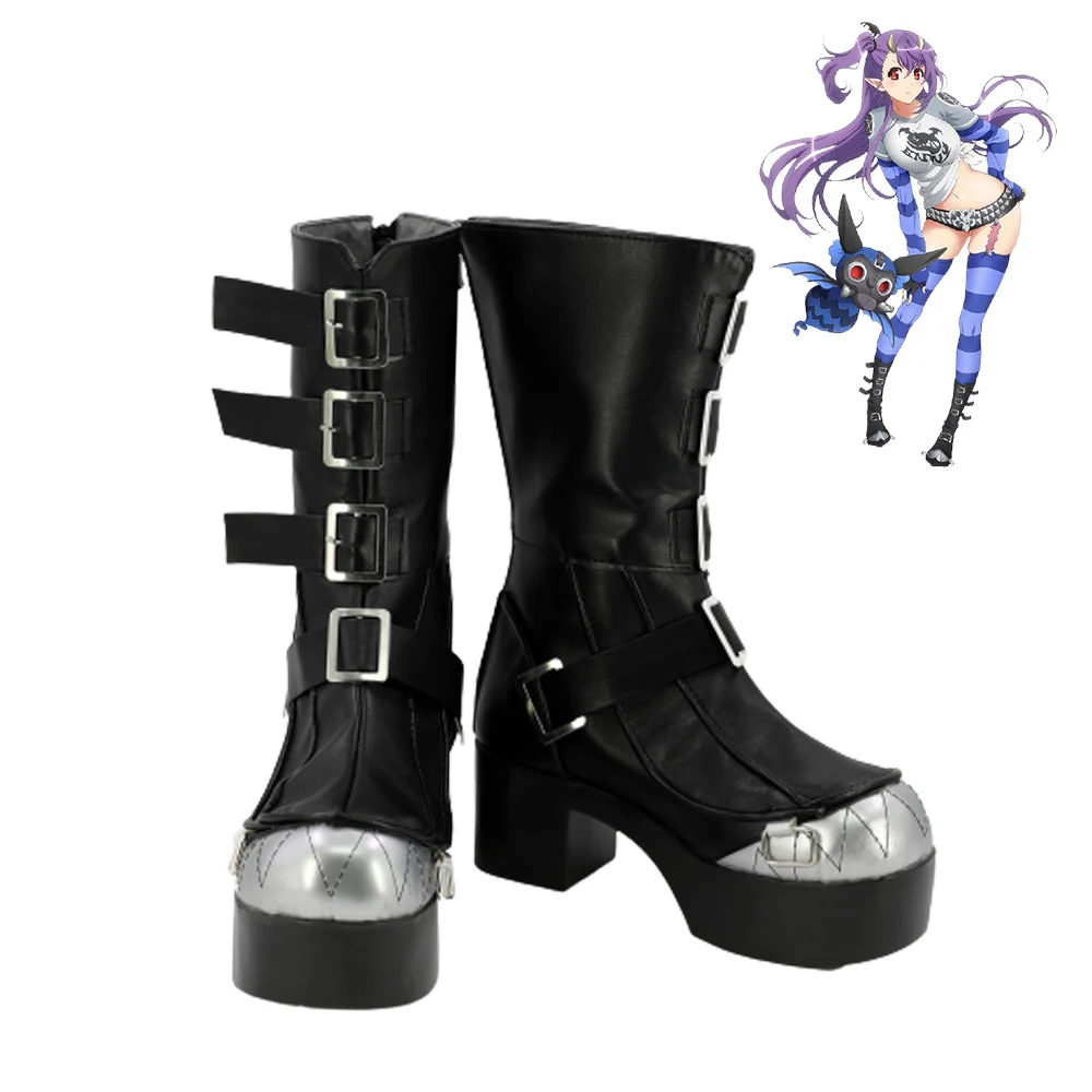 

The Seven Deadly Sins Leviathan Shoes Cosplay Demon Lord of Envy Women Boots