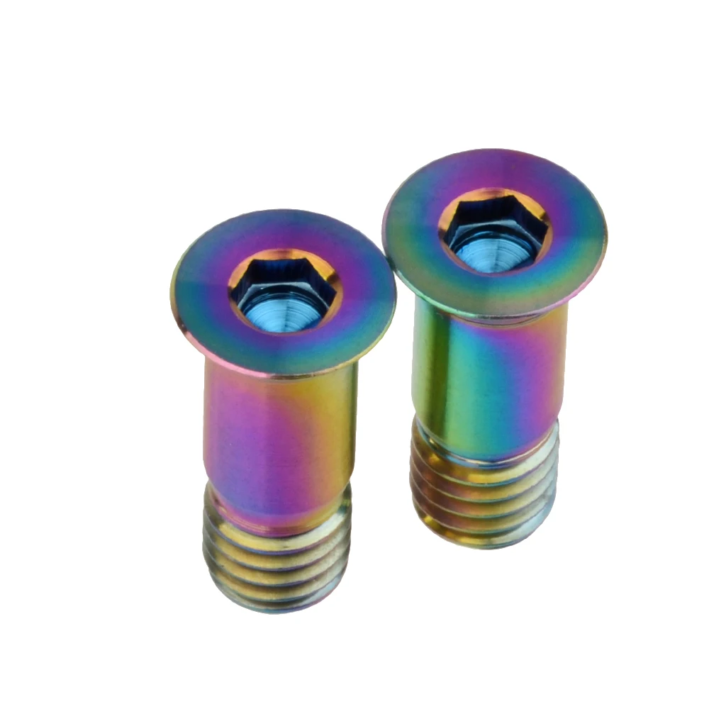 Xingxi Ti титановый M5x14.5mm направляющий колесный винт велосипедный задний