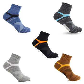 

2020 Men's Compression Socks Men Merino Wool Black Ankle Cotton Socks Socke Basketball Sports Compression Sock for Man