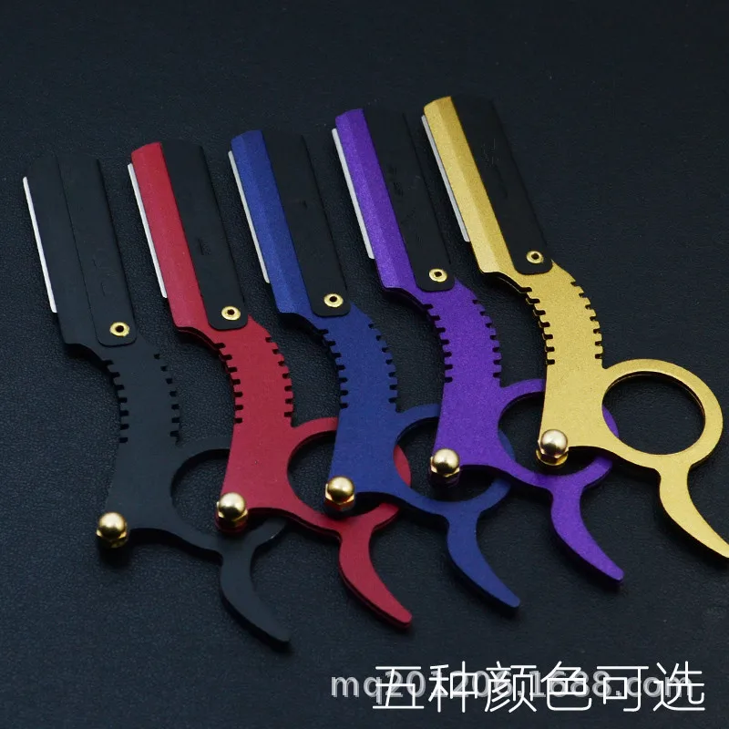 Barber Razor Manual Shaver Hairdressing Hand Shaving Razor Dedicated Shaver Vintage Shaving Blade G1126 1 Barber Razor Manual Shaver Hairdressing Hand Shaving Razor Dedicated Shaver Vintage Shaving Blade G1126 2