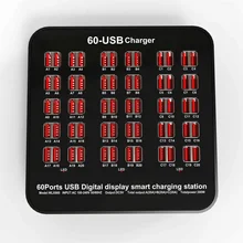 

Multi Ports USB Hub Charger Station 12 24 60 Ports Charging Smart Wall Charger Fast Charging Station for iPad iPhone USB Device